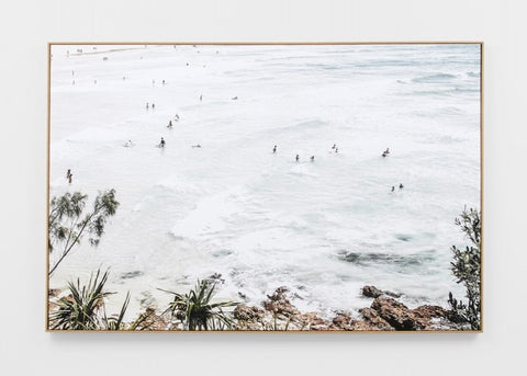 Byron Bay - Framed Canvas Wall Art