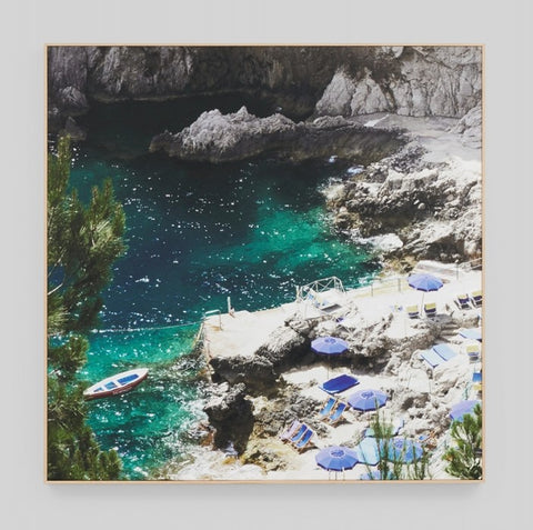 Capri Sun - Framed Canvas Wall Art