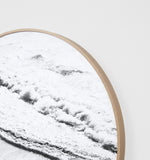 Longboard Circle - Framed Canvas